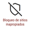 Bloqueo de sitios inapropiados