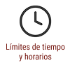 Límites de tiempo y horarios