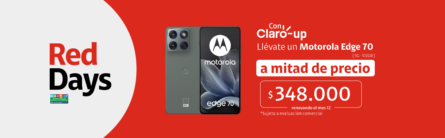 Moto Edge 70 Claro Up Motorola Claro up