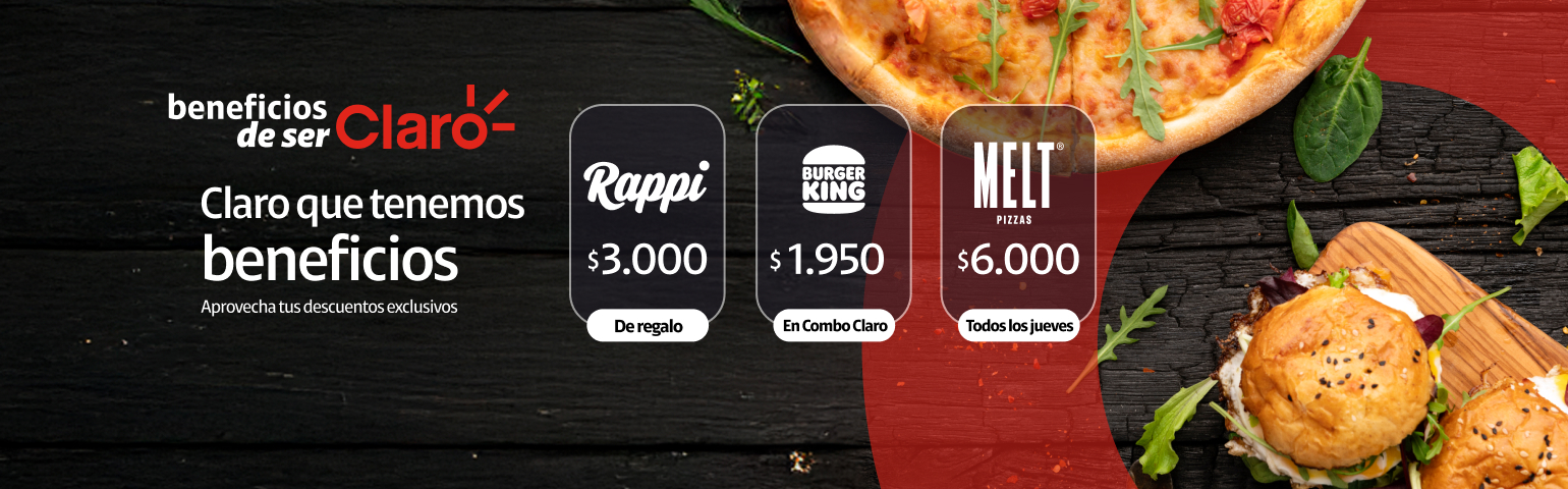 Multimarca Rappi, Melt y Burger King