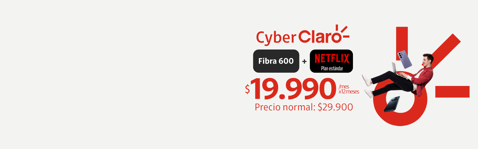 Internet 600 + netflix a 19.990