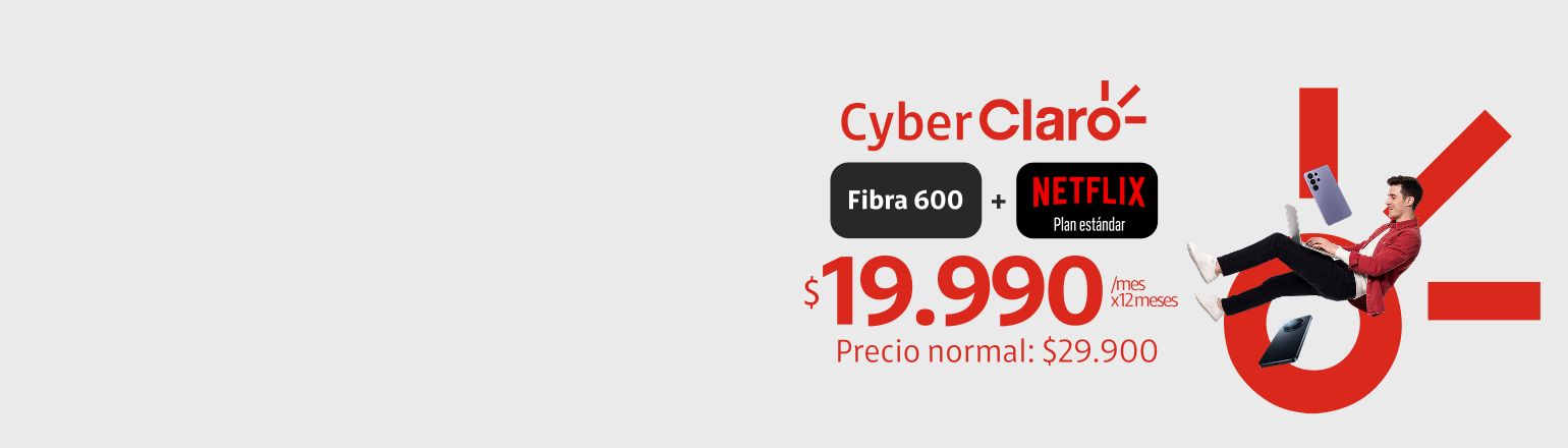 La fibra más grande del país incluye Netflix