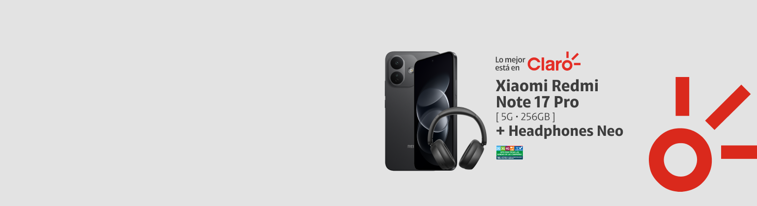Redmi Note 17 Pro 5G 256GB Redmi Note 17 Pro 5G 256GB + Headphones Neo en 24 cuotas de $14.996